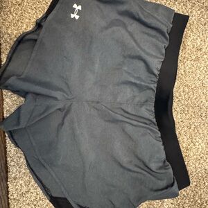 Women’s Under Armour Gray Athletic Shorts